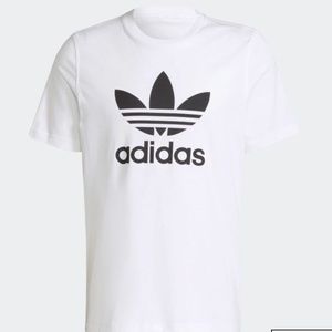 ADICOLOR CLASSICS TREFOIL TEE white and black size L- brand new